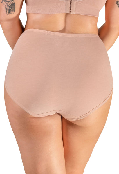 Cotton Full Brief Panty With Wide Waistband