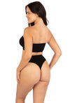 Seamless Cotton Rich High Waist G String - 7 Pack