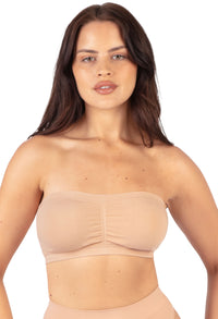 Cotton-Rich Padded Strapless Bra - 3 Pack