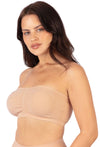 Cotton-Rich Padded Strapless Bra