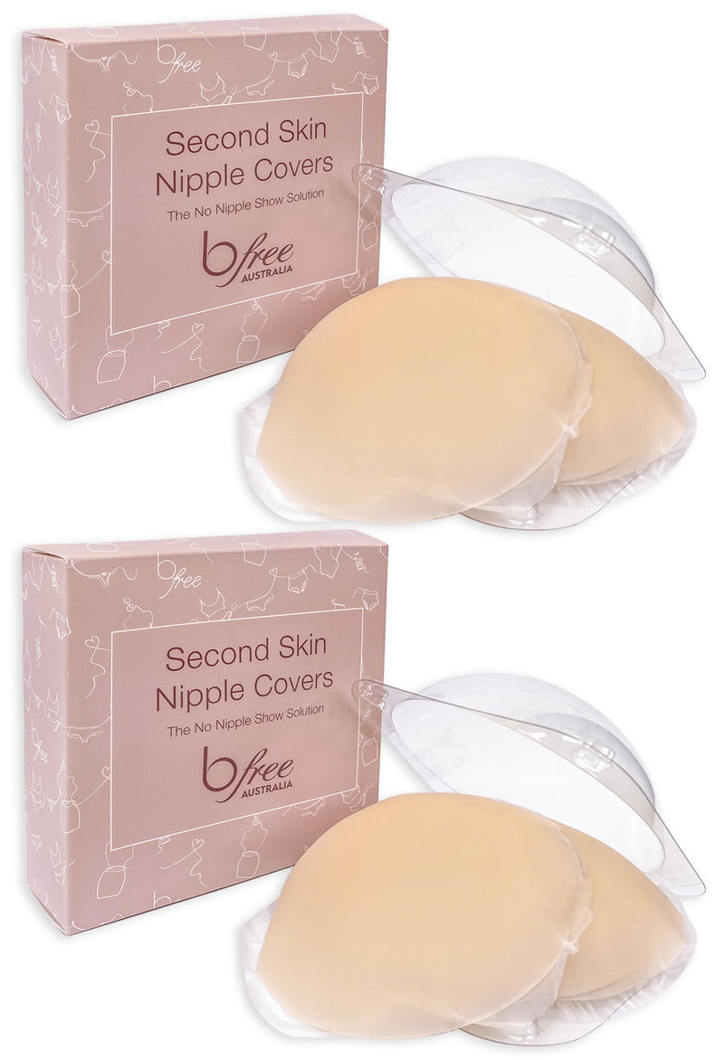 Second Skin Adhesive Nipple Covers - 2 Pack