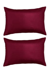 100% Mulberry Silk Pillowcase - 19 Momme High Grade - 2 Pack