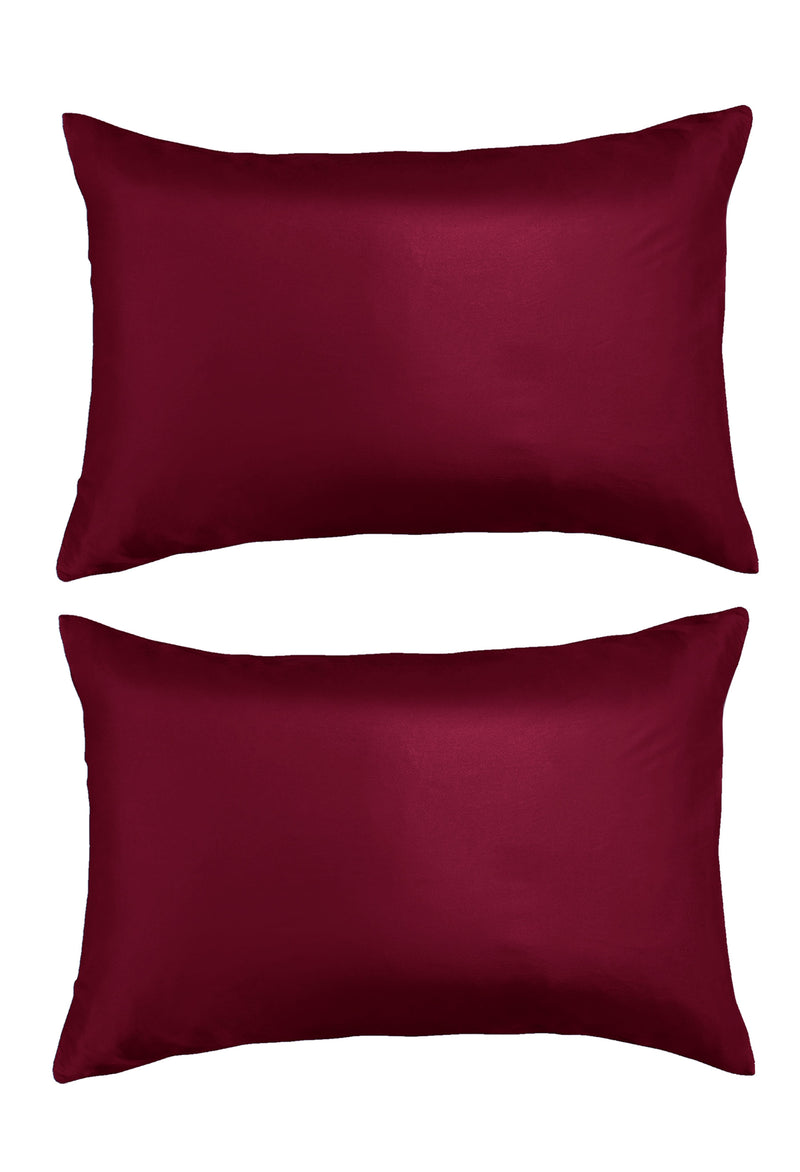 100% Mulberry Silk Pillowcase - 19 Momme High Grade - 2 Pack