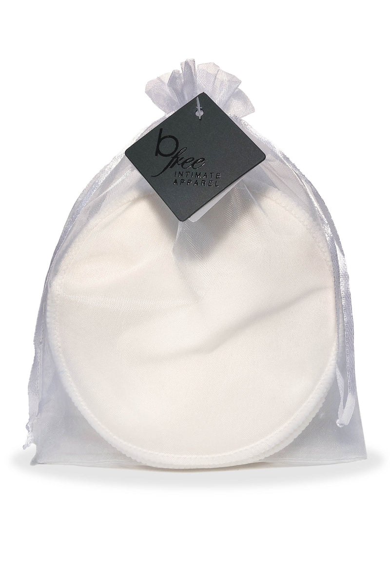 White Bamboo Nursing Bra + High Cut Undies Set With FREE Eco-Friendly Reusable Nursing Pads