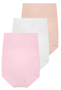 Bridget's Cotton Full Brief - Fancy 3 Pack