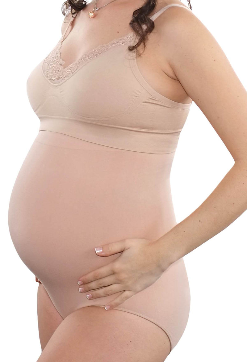 Maternity Underbust Cotton Full Brief - Fancy 3 Pack