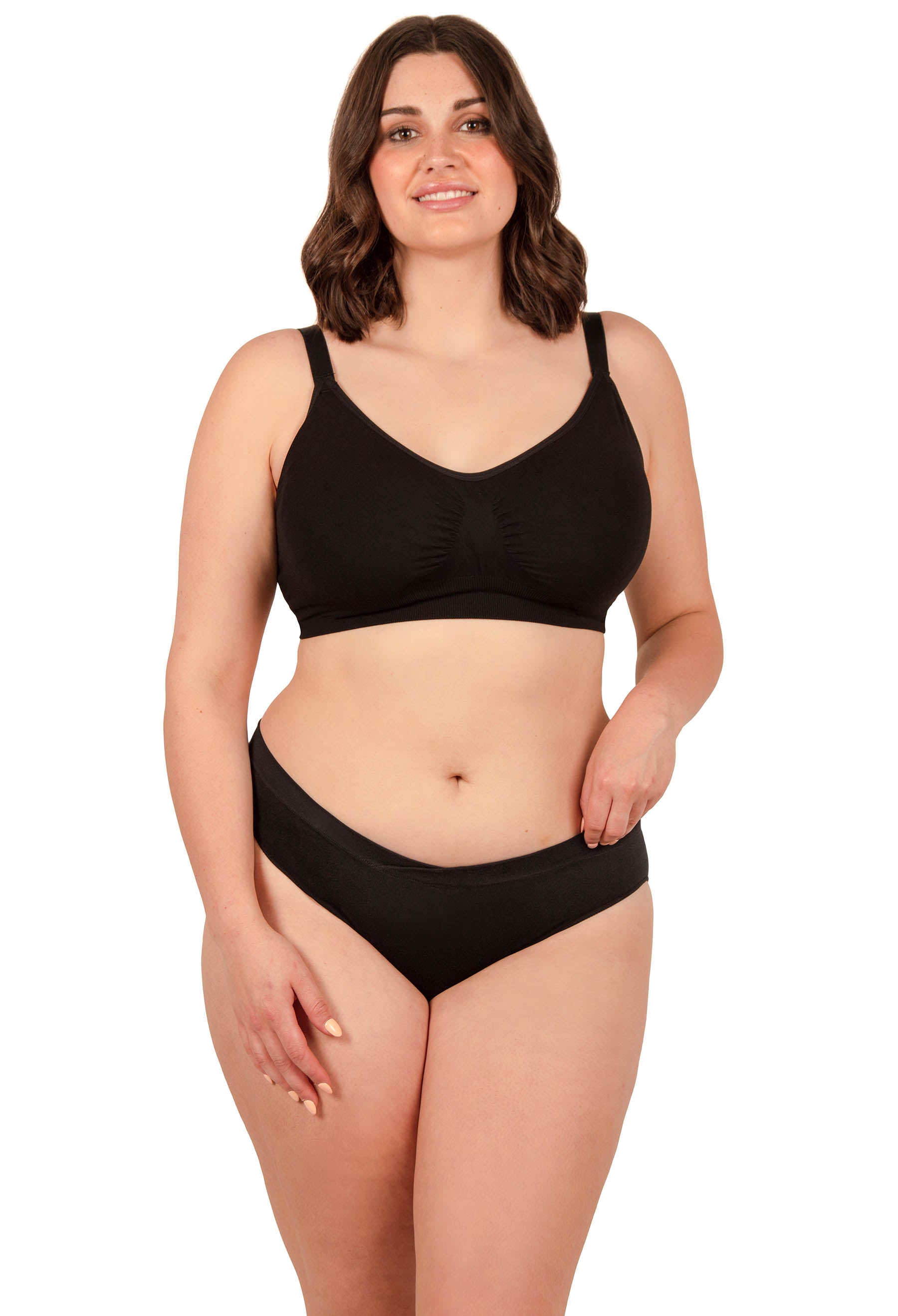 Seamless Soft & Stretchy Bamboo V Bikini