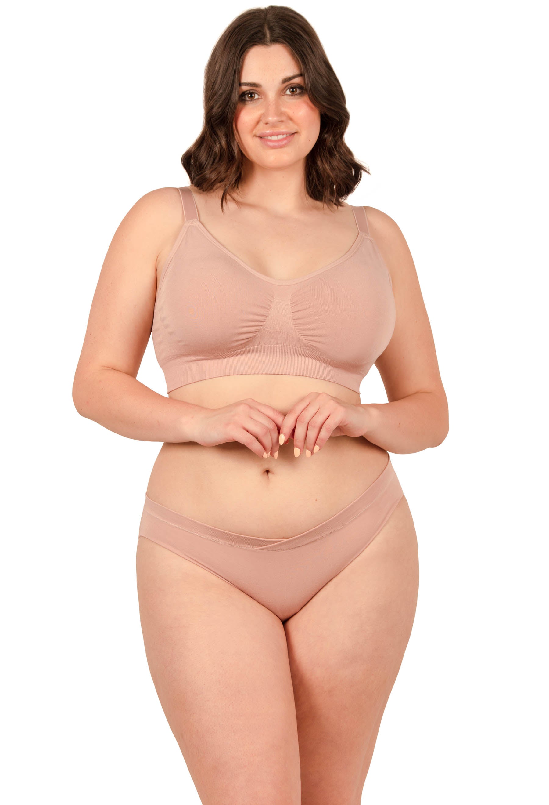 Seamless Soft & Stretchy Bamboo V Bikini - 7 Pack