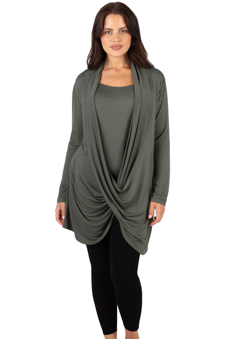 Bamboo Soft Drape Nursing Top