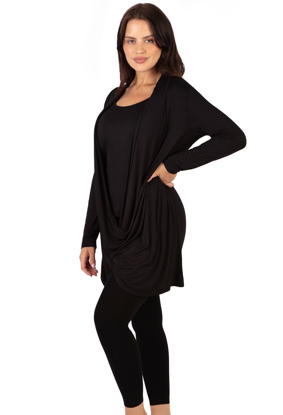 Bamboo Soft Drape Nursing Top