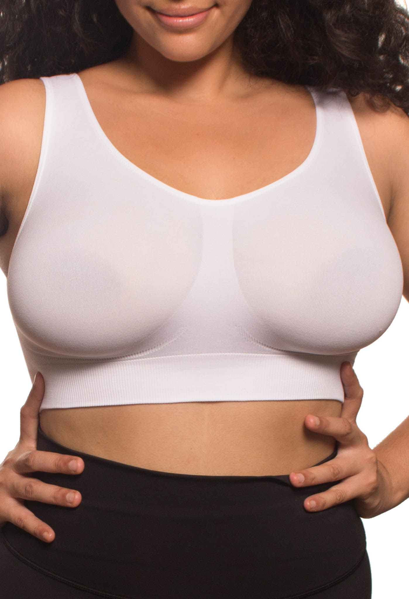 Plus Size Sports Bras for Women High Support Large Bust Tank Top