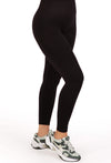 Square Neck Long Sleeve Top & High Waist Full Length Leggings