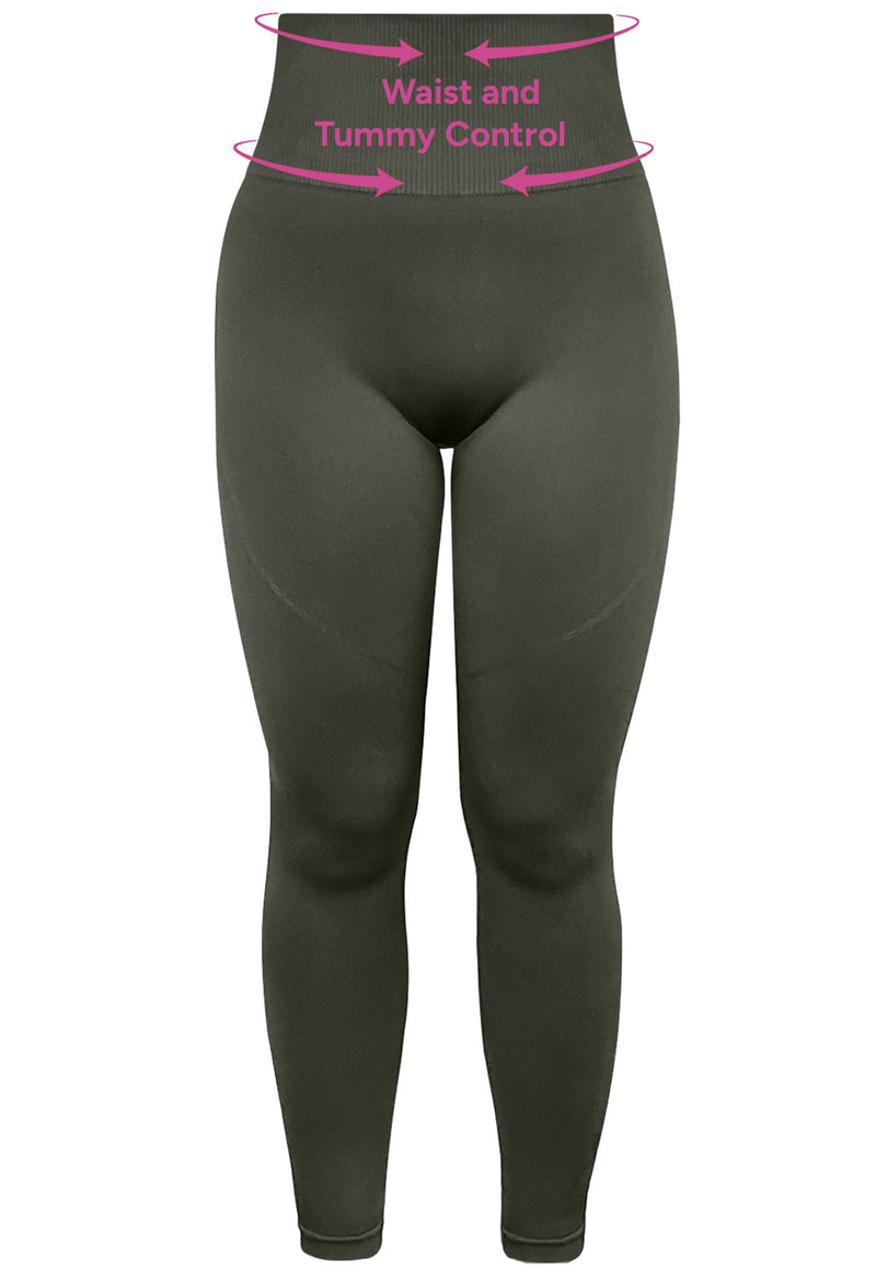 Seamless High Waist Full Length Leggings