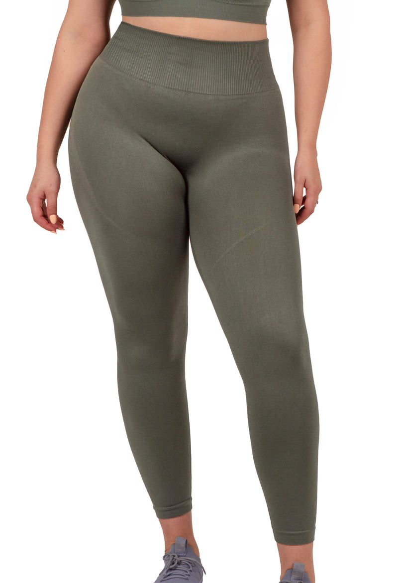 Seamless High Waist Full Length Leggings