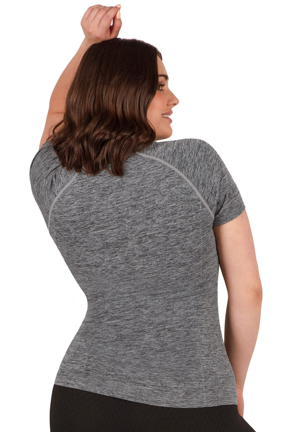 Seamless Short Sleeve Activewear Tee