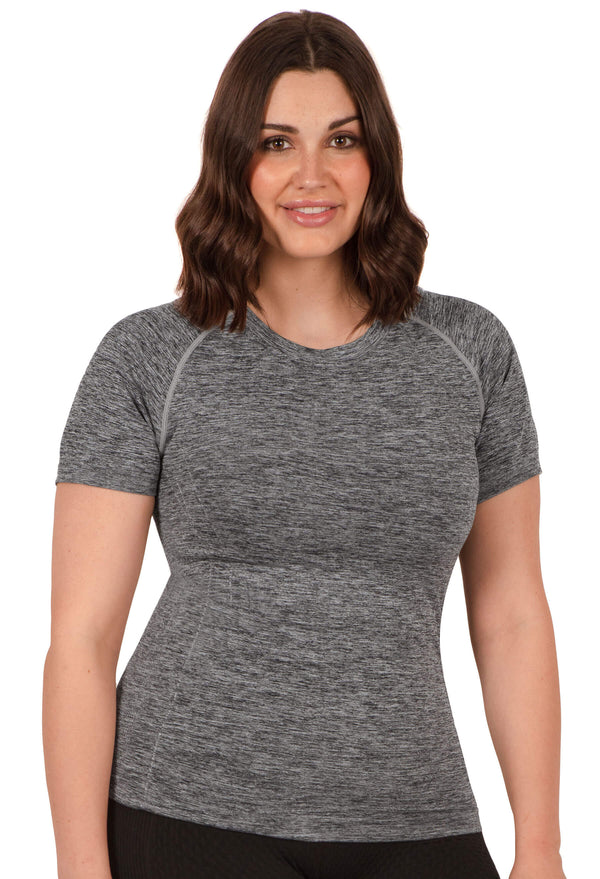 Seamless Short Sleeve Activewear Tee