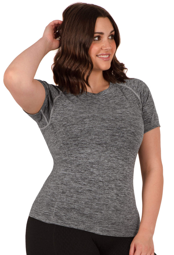 Seamless Short Sleeve Activewear Tee