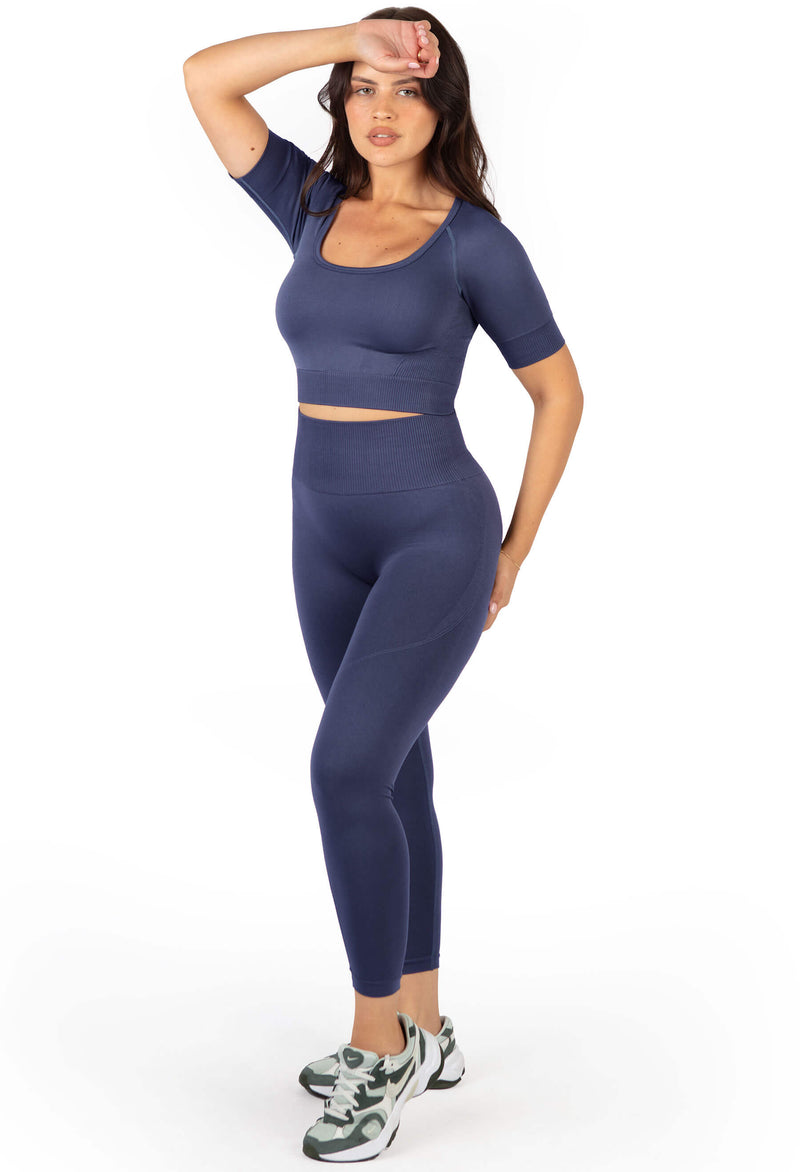 Seamless High Waist Full Length Leggings