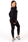 Seamless Long Sleeve Crop Thermal Top