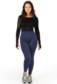 Seamless Long Sleeve Crop Top