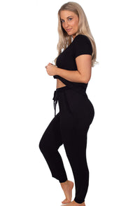 Bamboo Draped Lounge Pants