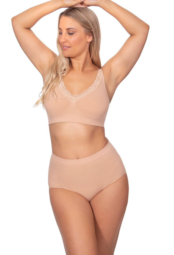 Super Stretchy Marilyn Cotton Full Brief Pack - Seconds Sale