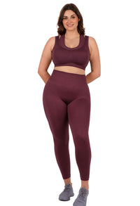 Triple-layer Support Racer & High Waist Full Length Leggings