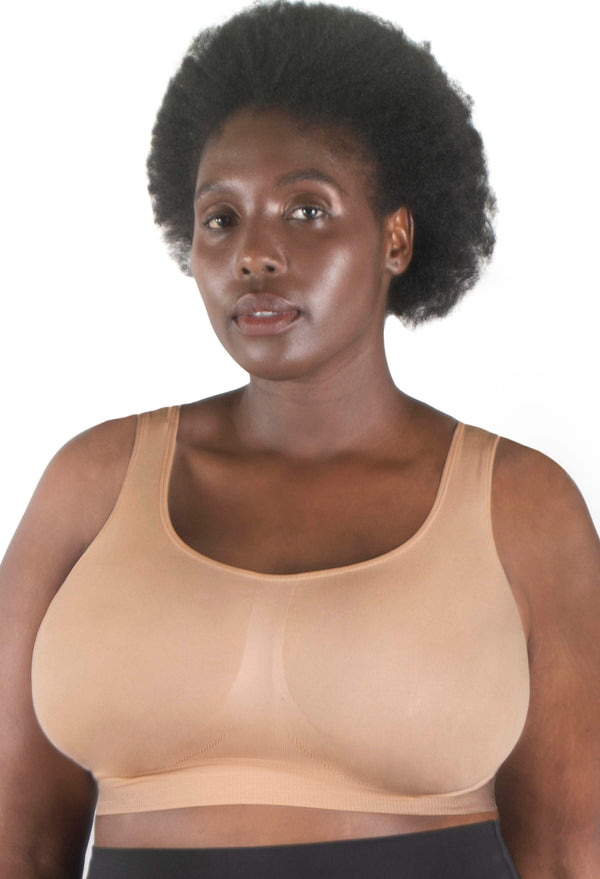 Full Coverage Wire Free Comfort Crop Bra