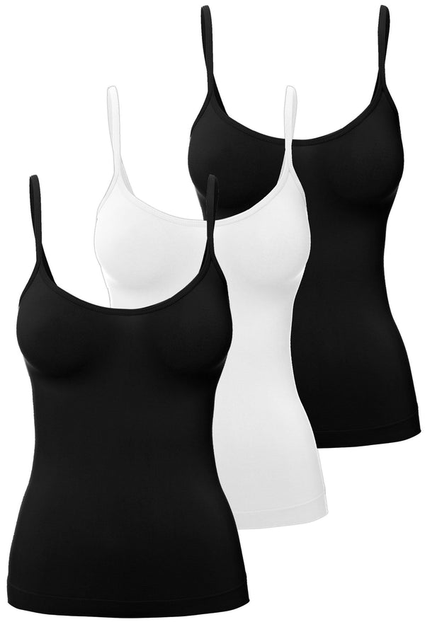 Curvy Bamboo Camisole 3 Pack