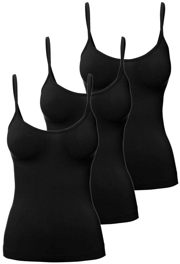 Curvy Bamboo Camisole 3 Pack