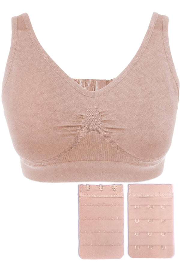 Venus Pure Wire Free Pregnancy Bra + Band Extender Set