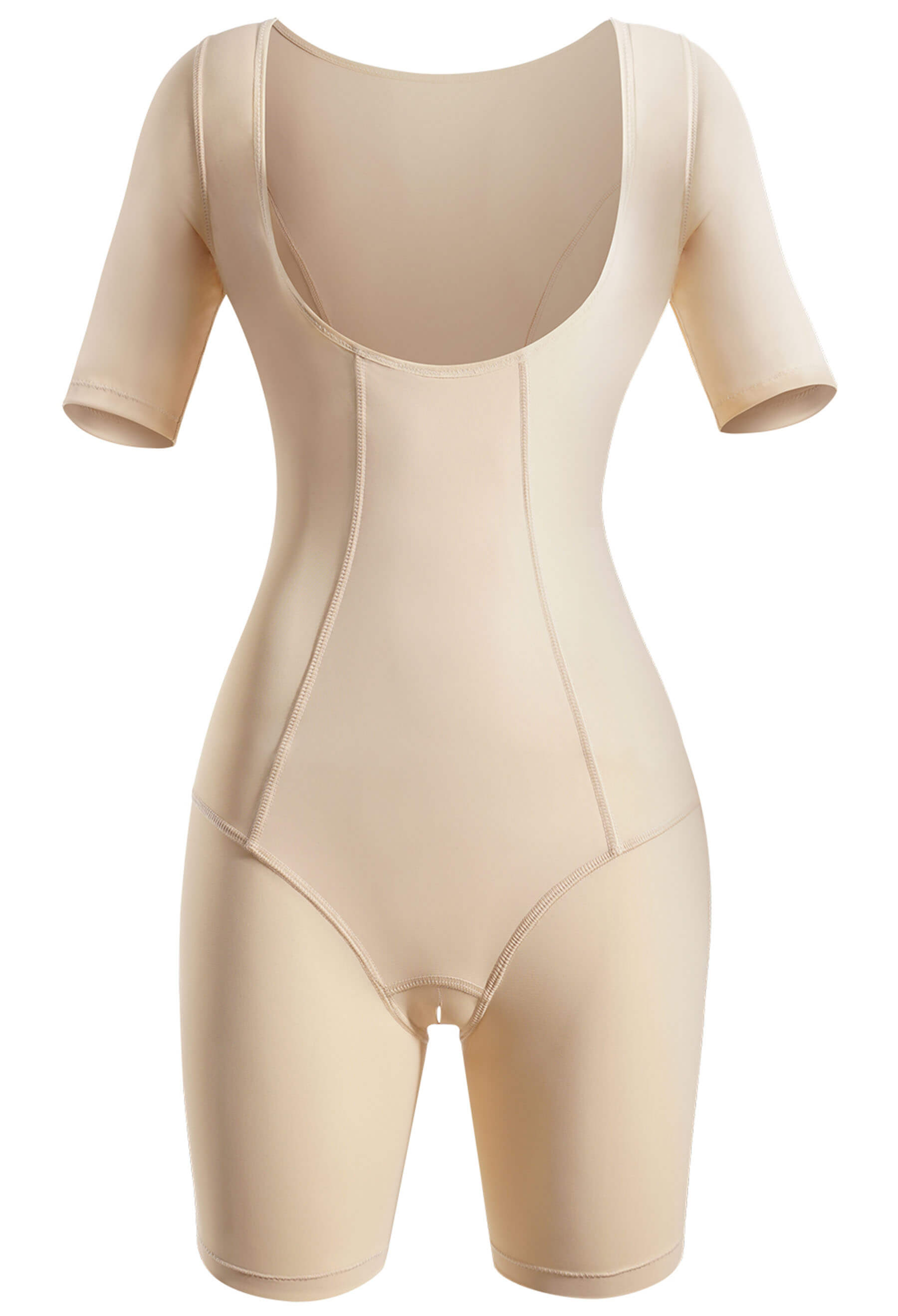 Bodysuit for Women Crew Long Sleeve Seamless Thong Body Shaper