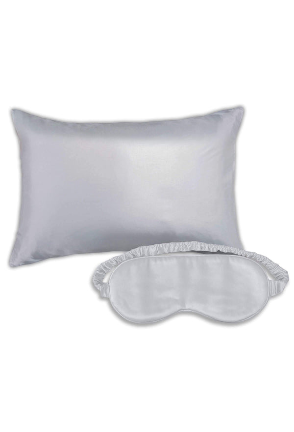 100% Mulberry Silk PillowCase & Eye Mask Set