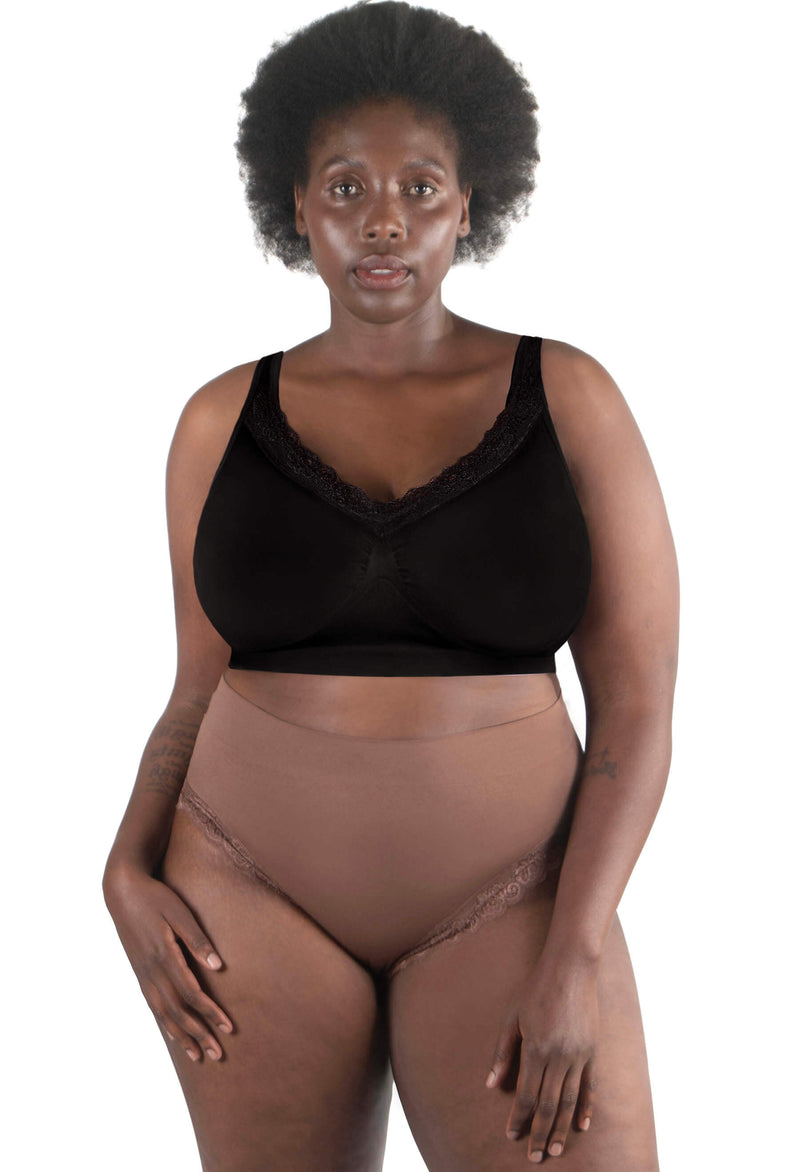 Lightweight Wire Free Bra For Big Busts