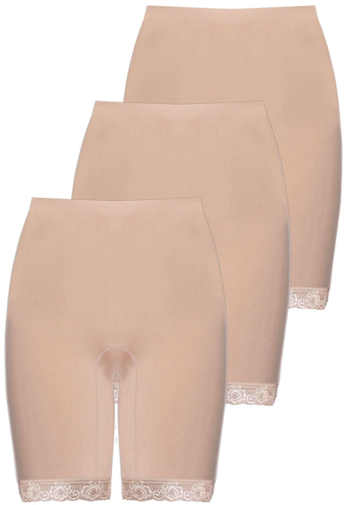 Ladies Cover-up Anti Chafing Shorts for Under Skirts & Dress SM To