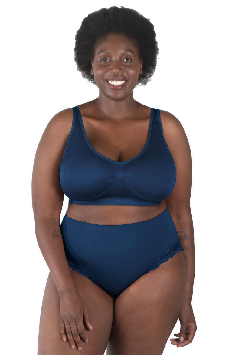 Wirefree Minimiser Bra for Big Busts