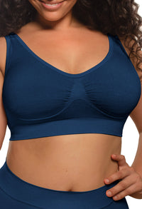 Full Figure Minimising Wire Free Support Bra