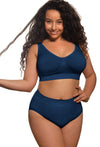 Full Figure Minimising Wire Free Support Bra