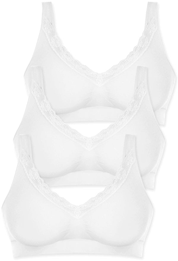 Cotton Rich Pull On Sleep Bra Pack