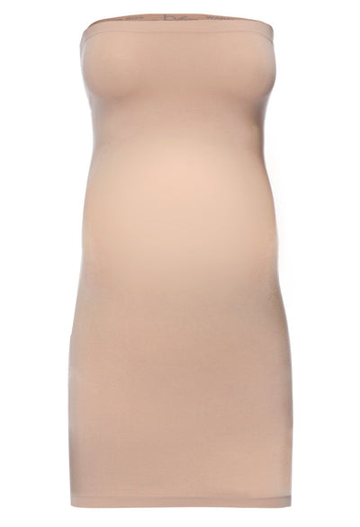 Maternity Strapless Mini Slip Dress