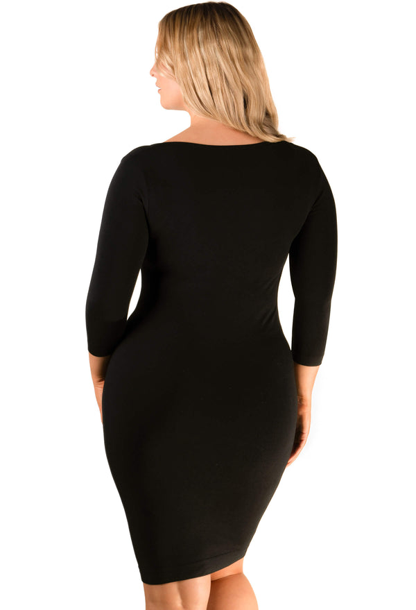 Bamboo 3/4 Sleeve Dress