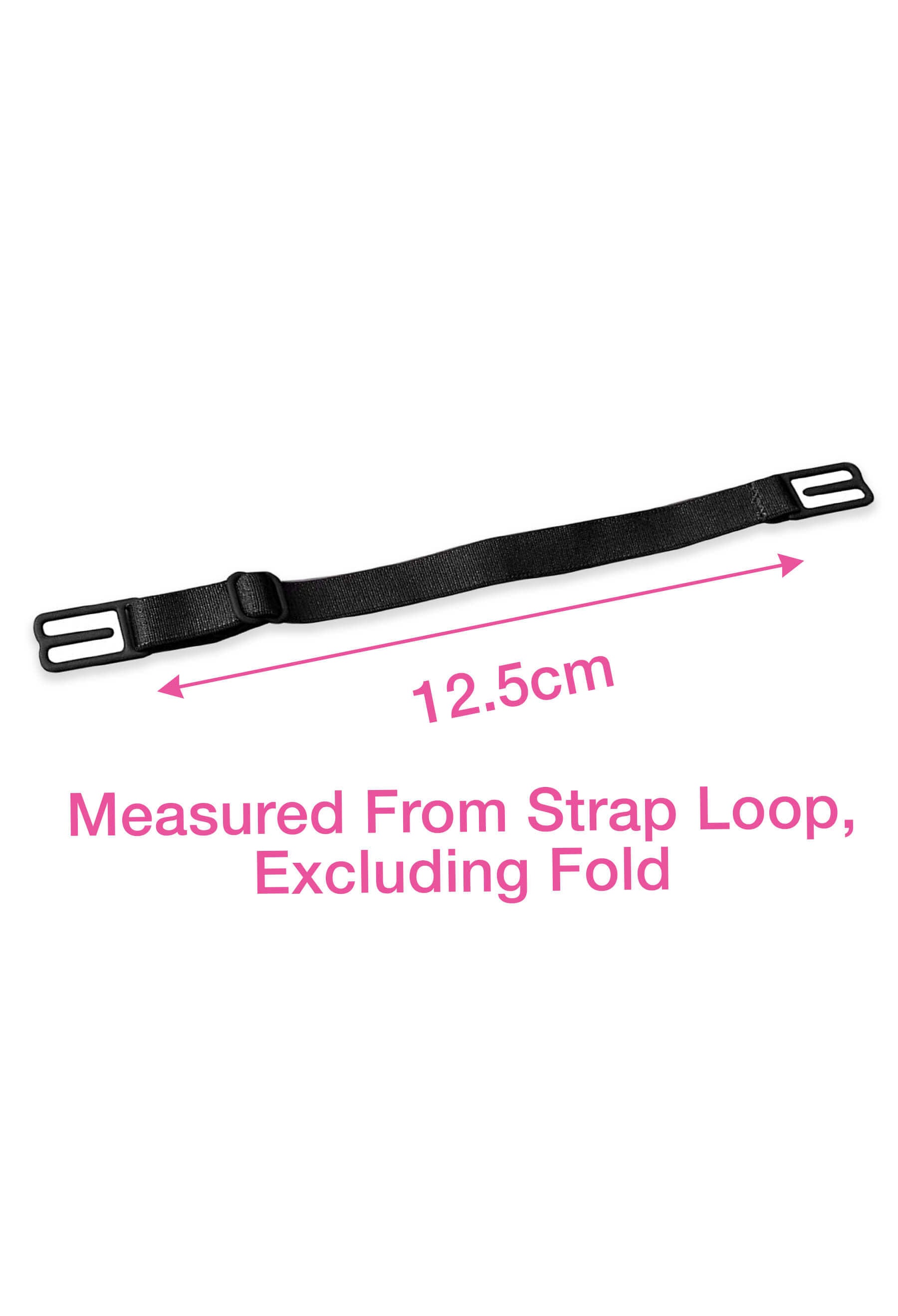 Set of 3 Womens Nonslip Elastic Adjustable Bands Bra Strap Holder