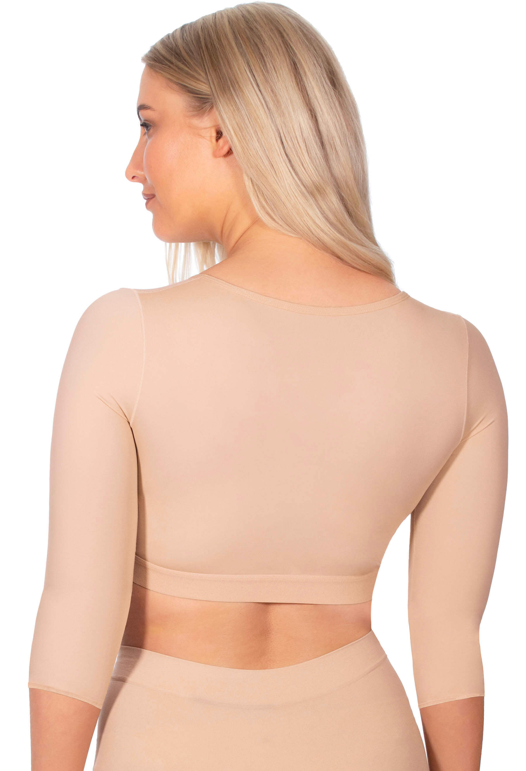 Sleeve Compression Front Bra