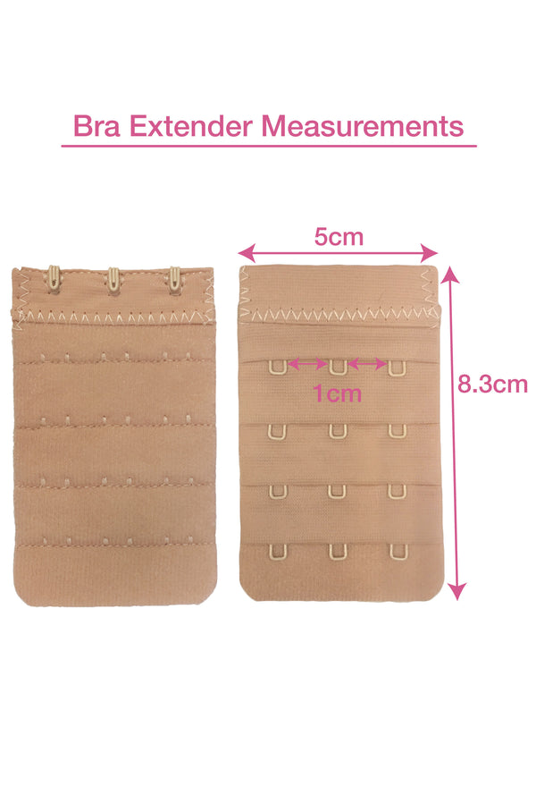 3x4 Hook Bra Extender