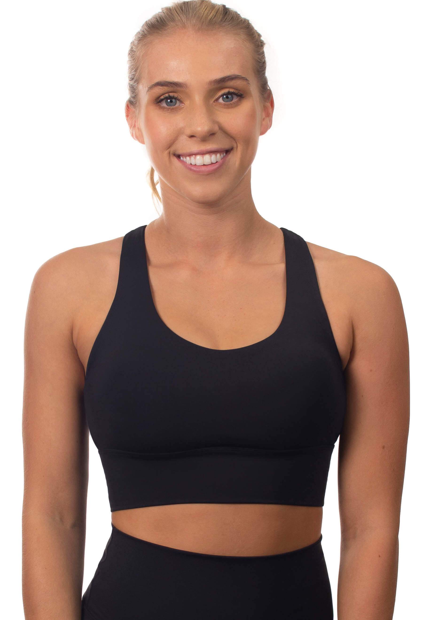 3PACK Women's High Impact Sports Bra Full Figure Wirefree Workout Fitness  Yoga