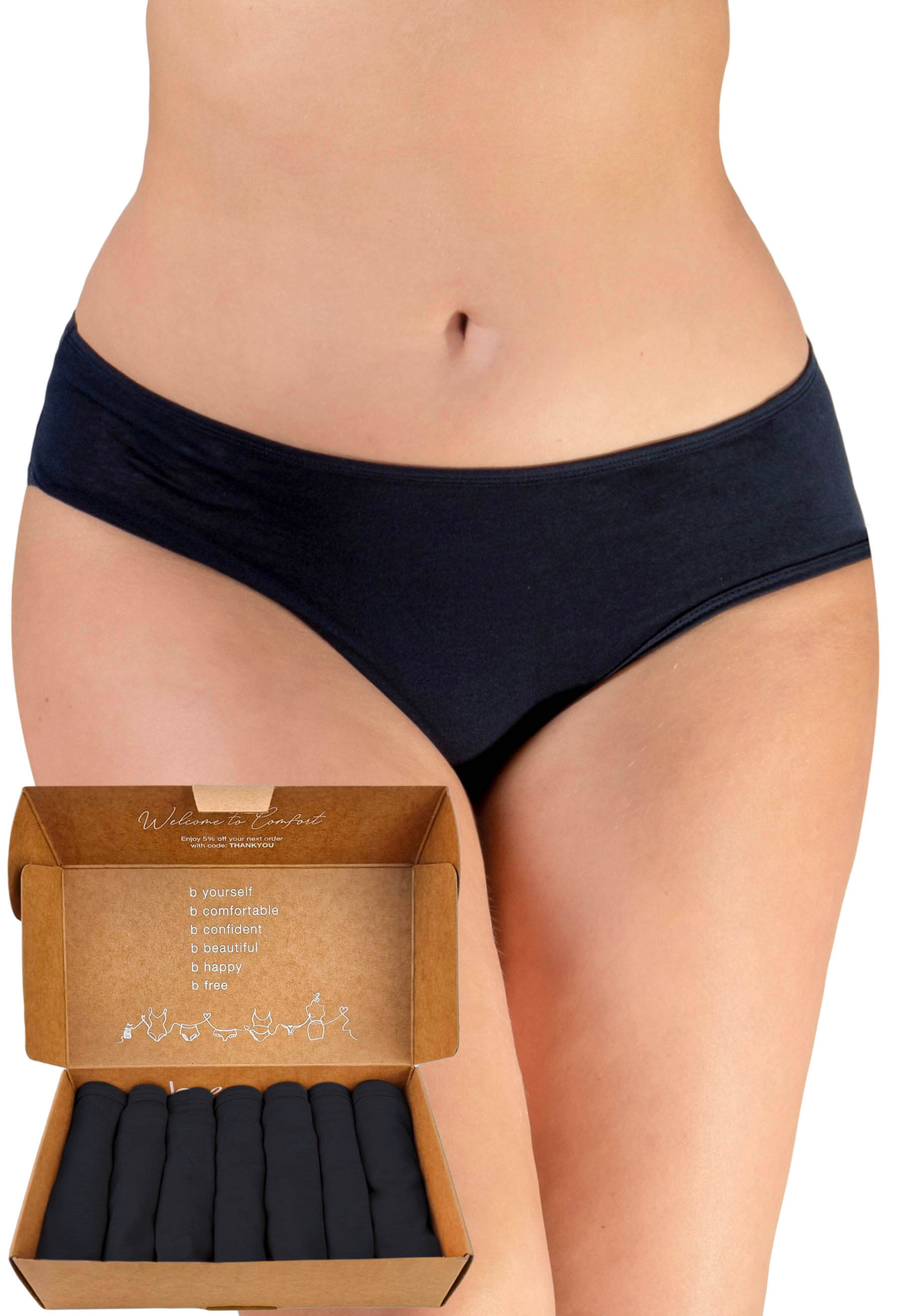 Eco Modal Period Underwear - Bikini Style - Knicked Australia