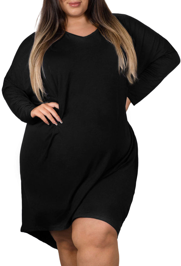 Plus Size Bamboo Night Dress