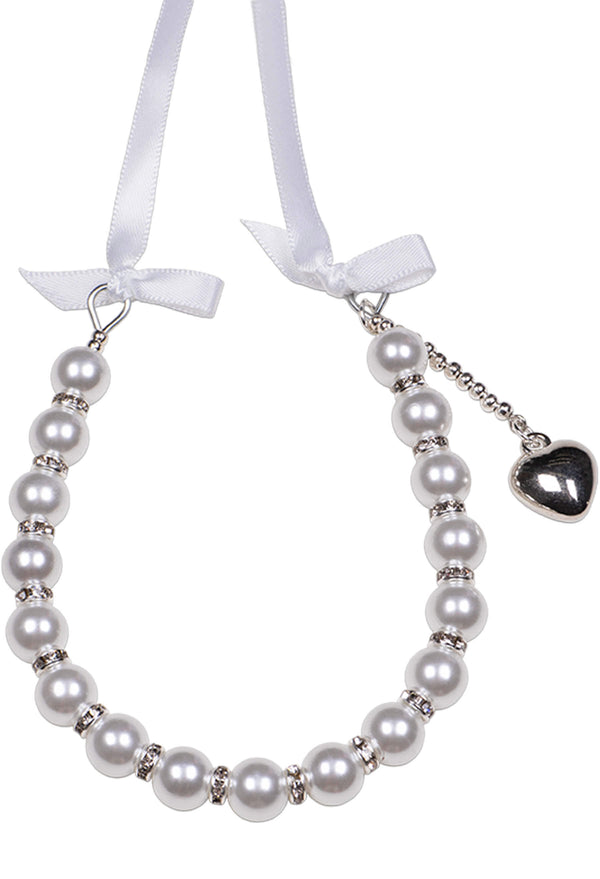 Bridal Keepsake Charm Pearl Horseshoe