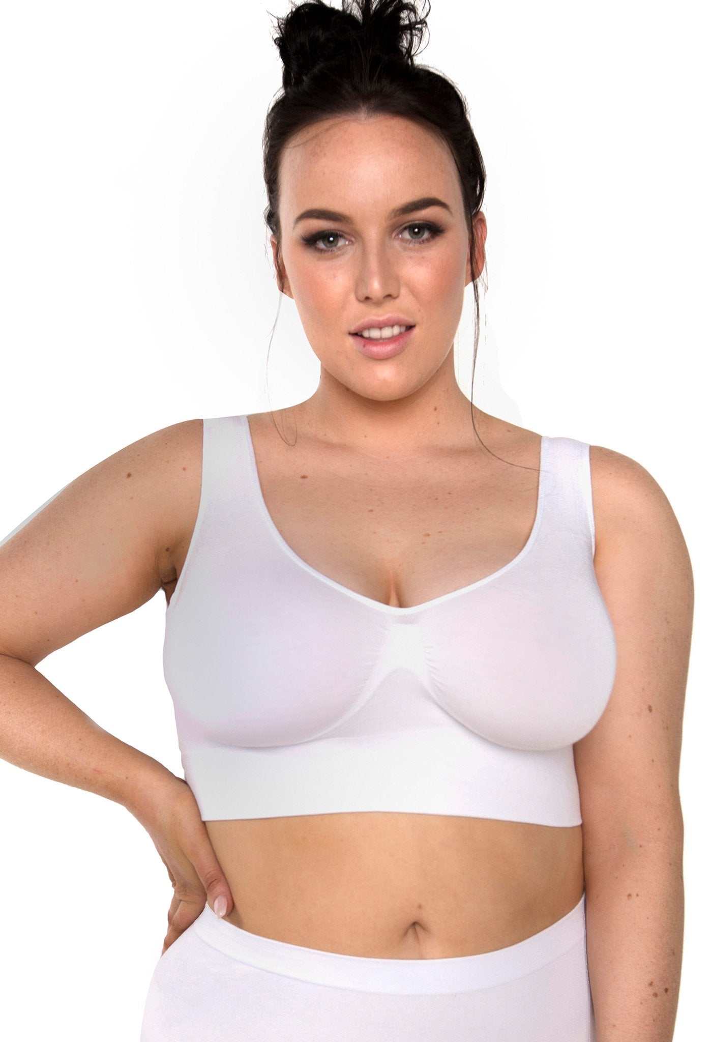 Bamboo Pull-On Sleep Bra (C-D-DD-E-F) Cup by B Free Intimate Apparel Online, THE ICONIC