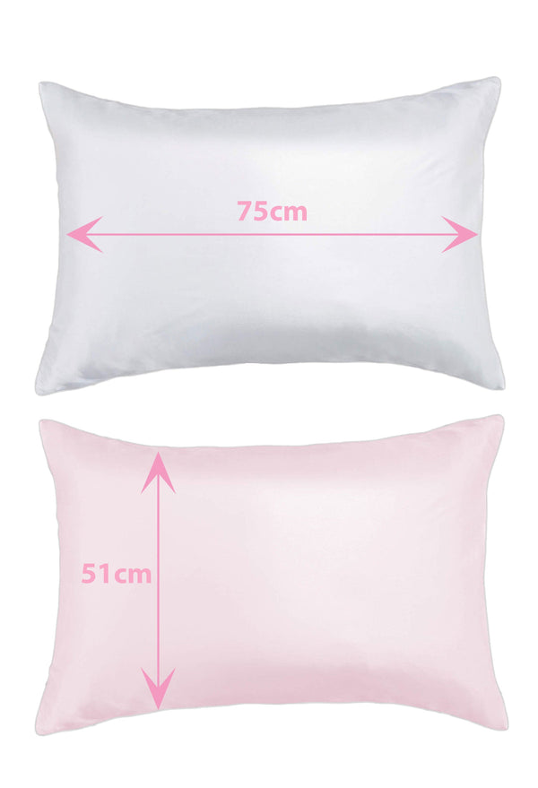 100% Mulberry Silk Pillowcase - 19 Momme High Grade - 2 Pack